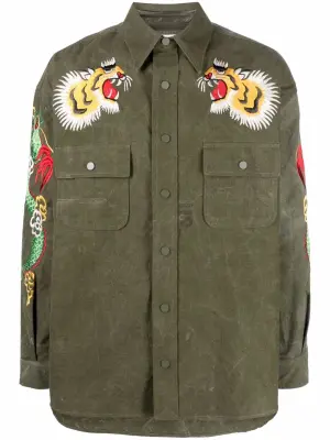 Рубашка Ska с вышивкой