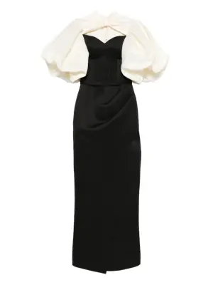 Платье-корсет с открытыми плечами