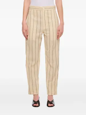 Брюки в полоску