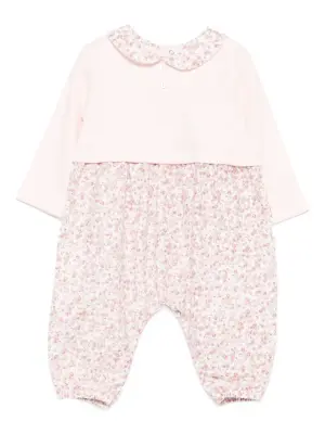 Комбинезон с цветочным принтом