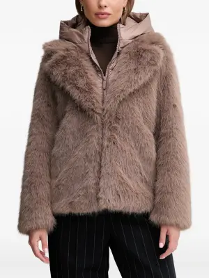Куртка Paris с капюшоном из искусственного меха