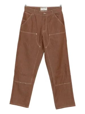 Джинсы с двойными коленями