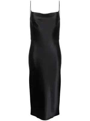 Платье на тонких бретелях