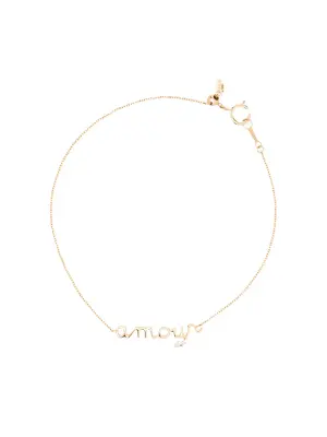 Золотой браслет Amour с бриллиантами