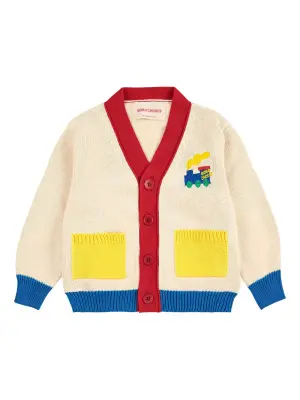 Кардиган в цветовой блокировке Choo Choo