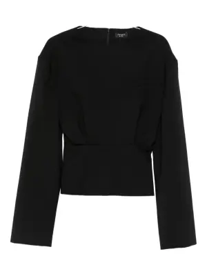 Топ с круглым вырезом