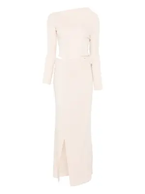 Платье макси Aura с вырезами