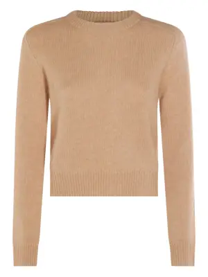 Кашемировый свитер с круглым вырезом