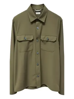 Жакет на пуговицах с карманами