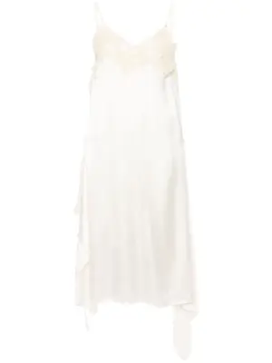 Платье-комбинация с цветочным кружевом