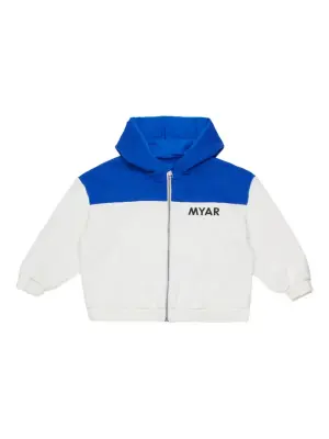 Худи на молнии с логотипом