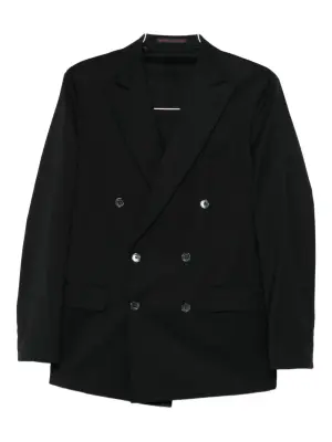 Двубортный костюм