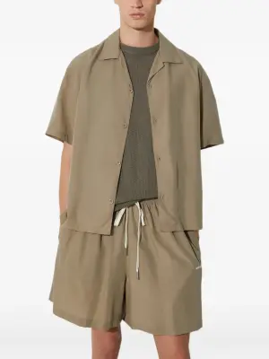 Рубашка для отпуска с коротким рукавом