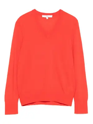 Свитер с V-образным вырезом
