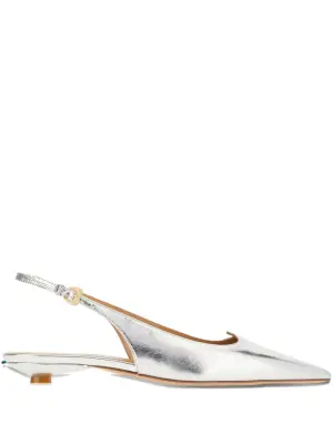 Кожаные балетки