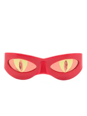 Солнцезащитные очки Neko в оправе 'кошачий глаз'