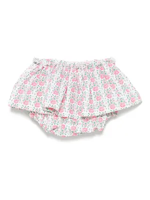 Юбка с цветочным принтом