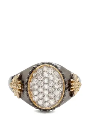 Серебряное кольцо Bee In Love с бриллиантами