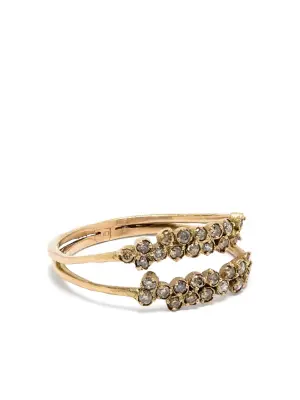 Кольцо из желтого золота с бриллиантами