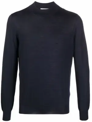 Шерстяной джемпер тонкой вязки