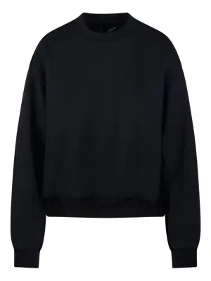 Джемпер с открытой спиной и круглым вырезом