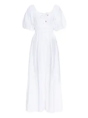 платье макси Eden с объемными рукавами