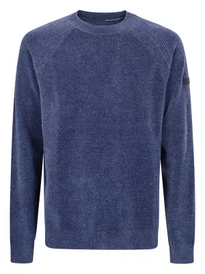 Свитер с рукавами реглан и карманом