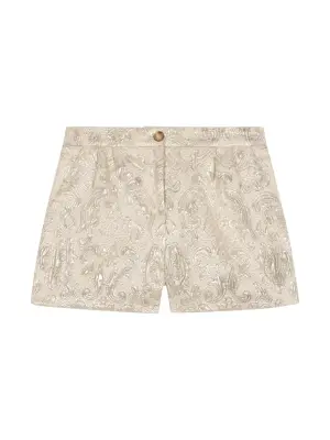 Жаккардовые шорты с узором Majolica