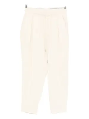 Брюки с кулиской и складками