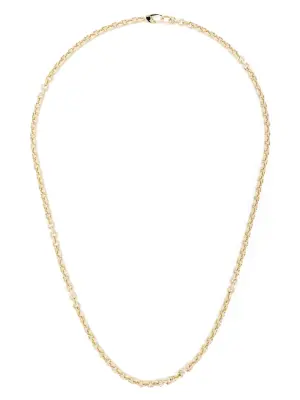 Колье Micro Chain из желтого золота