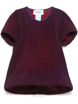 Плиссированный топ