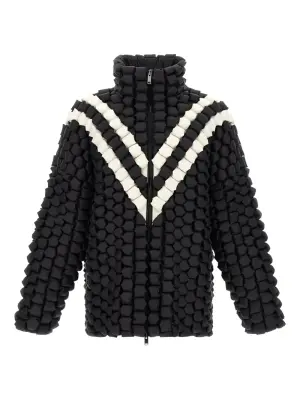 Куртка из нейлона с плетёной 3D-структурой