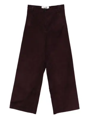 Вельветовые брюки прямого кроя