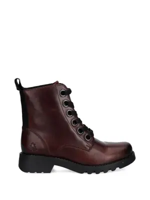 Ботинки на шнуровке с петлей для надевания