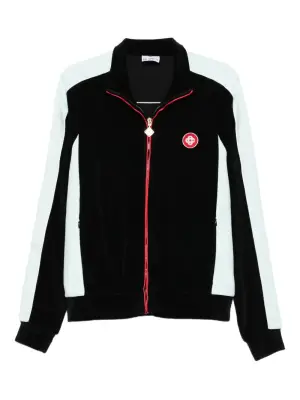 Спортивная куртка на молнии со вставками