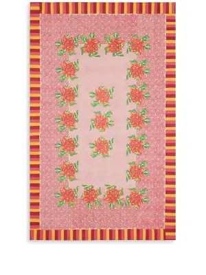 Camelia Magenta rectangular tablecloth
