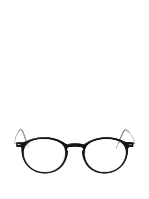 Очки в круглой оправе