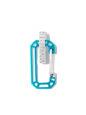 Серьга Amina and Chiara из белого золота с бриллиантом