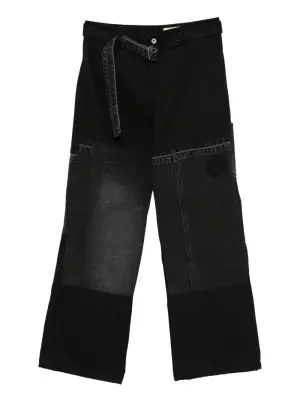 Брюки с поясом