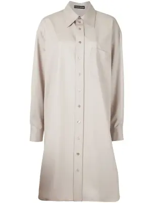 Платье-рубашка оверсайз