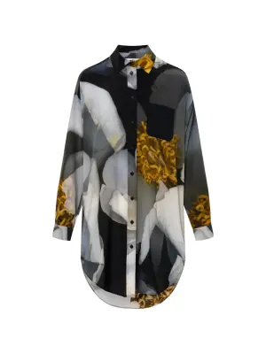 Рубашка с принтом