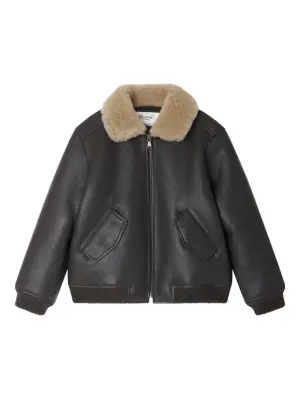 Куртка с меховым воротником