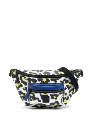 Поясная сумка Fursten с леопардовым принтом