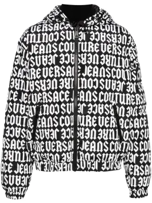 Двусторонний пуховик с капюшоном