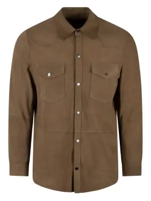 Suede shirt