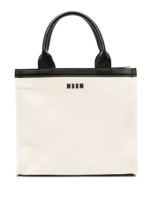 Сумка-тоут с нашивкой-логотипом