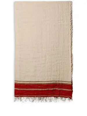 Кашемировое покрывало Bardo с полосками