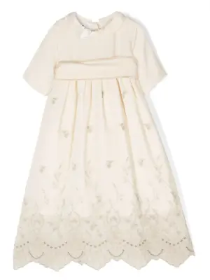 Cà Rezzonico embroidered dress