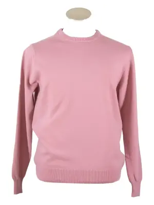 Свитер с круглым вырезом