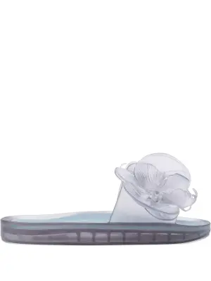 Сандалии с цветочным декором